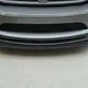 A close up of the front bumper on a car