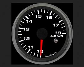 A speedometer with the time and speed of 1 1