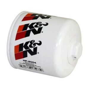 A k & n oil filter is shown.