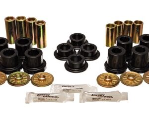 A set of different types of bushings and other parts.